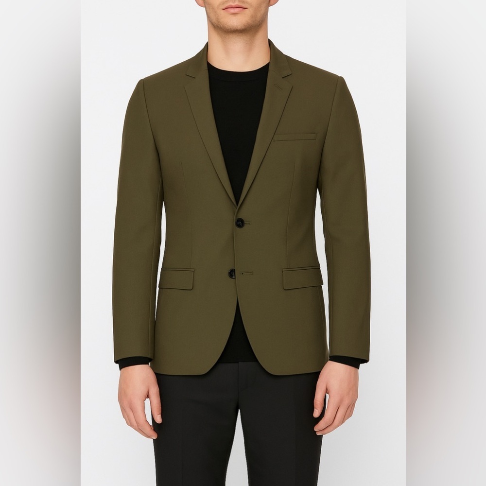 Hugo Boss KARL 232X Modern Fit Super-Flex Suit Jacket Size 36 Short - NWT